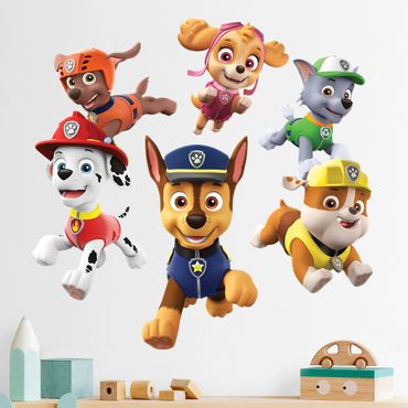 Wandtattoo - PAW Patrol - Freunde in Action