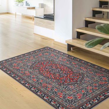 Teppich - Prächtiger Ornamentteppich lila