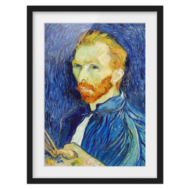 Bild mit Rahmen - Van Gogh - Selbstbildnis