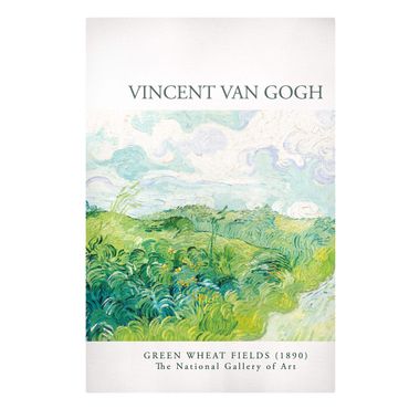 Leinwandbild - Van Gogh - Weizenfelder