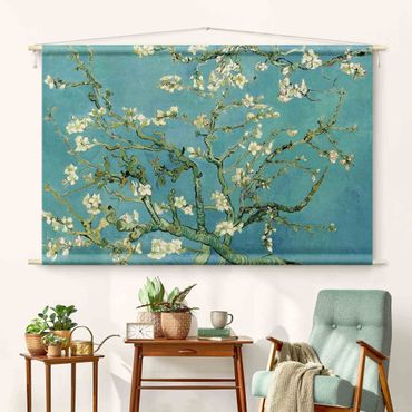 Wandteppich - Vincent van Gogh - Mandelblüte - Hochformat 3:2