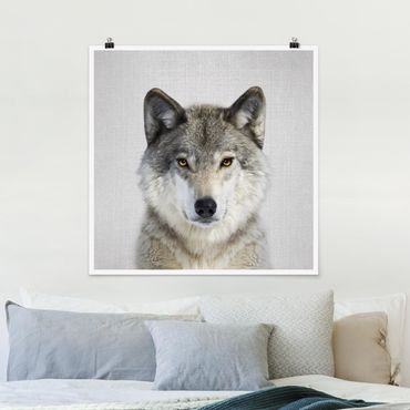 Poster - Wolf Wendelin - Quadrat 1:1