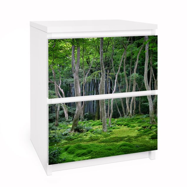 Klebefolie Fensterbank Japanischer Wald