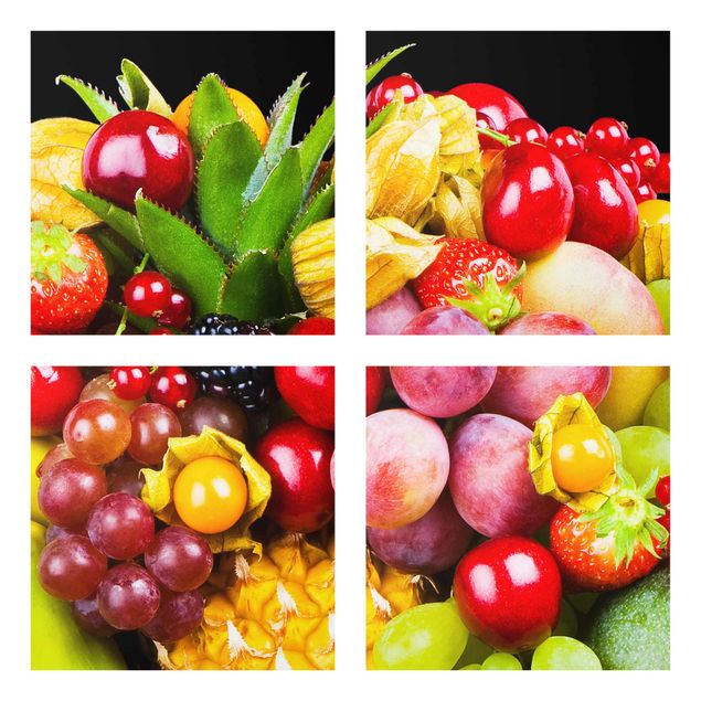Schöne Wandbilder Fruit Bokeh
