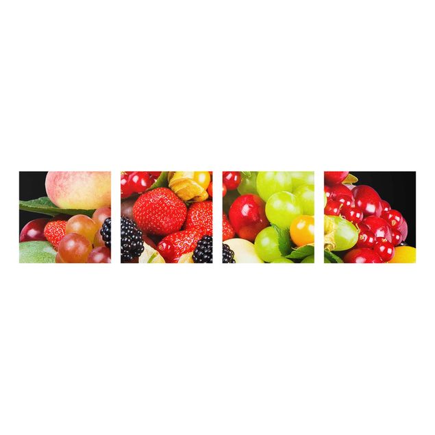 Bilder für die Wand Obst Mix