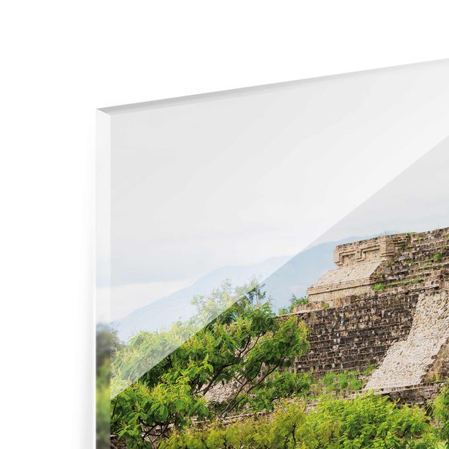 Glasbilder Mexiko Pyramiden