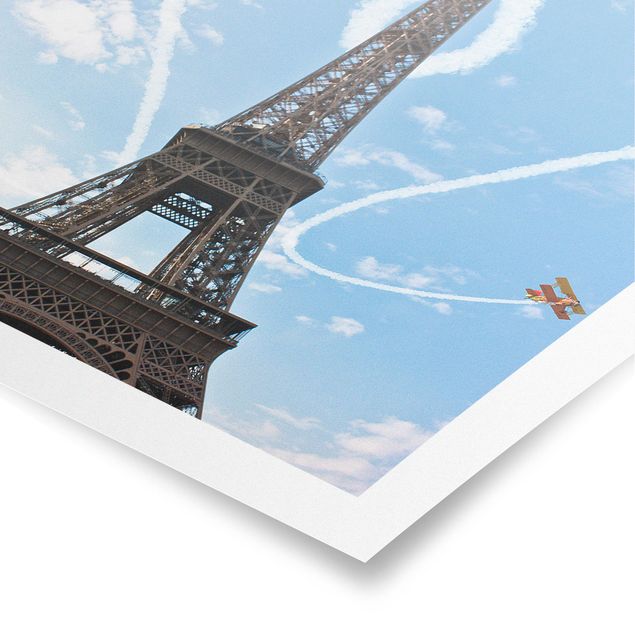 Poster - Paris - City of Love - Quadrat 1:1