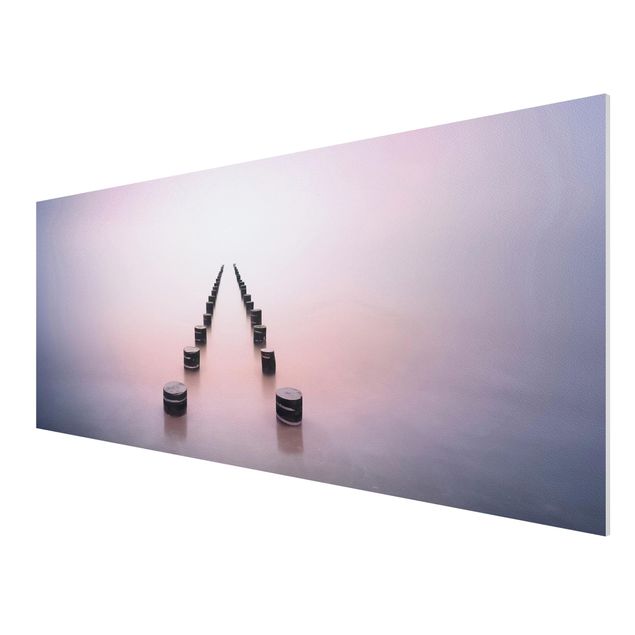 Forex Fine Art Print - Zen am Strand - Panorama