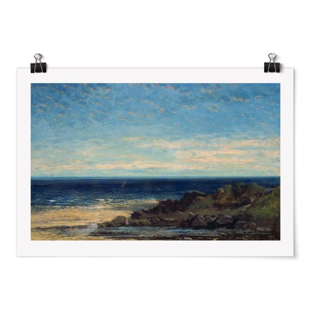 Gustave Courbet Gustave Courbet - Blaues Meer