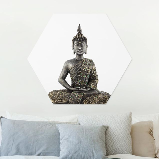 Bilder auf Hartschaumplatte Zen Buddha Stein