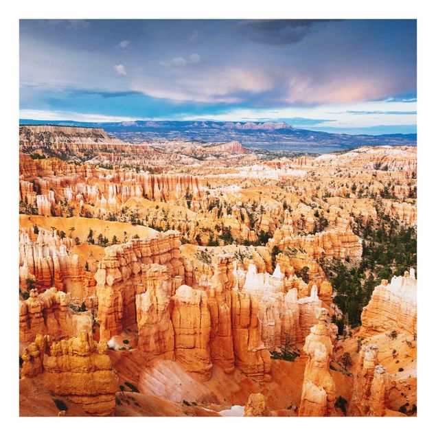 Spritzschutz - Farbenpracht des Grand Canyon - Quadrat 1:1