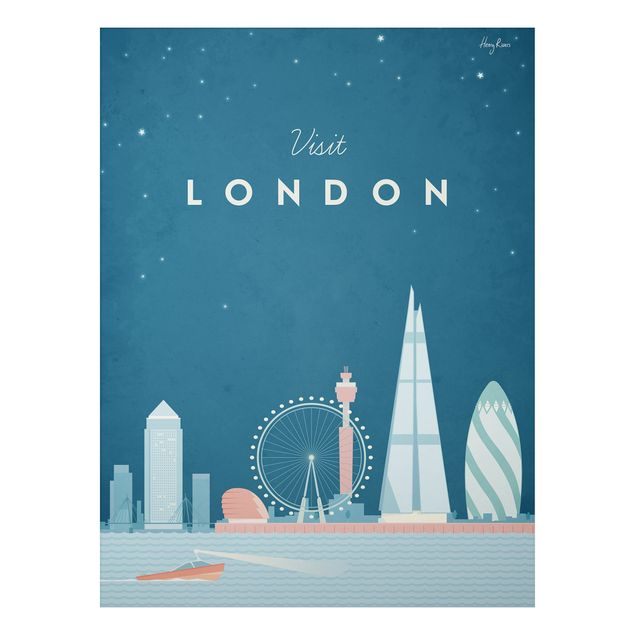 Bilder für die Wand Reiseposter - London