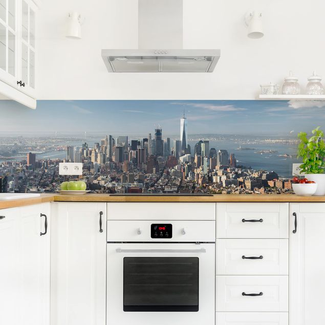 Küchenrückwand Skyline Blick vom Empire State Building