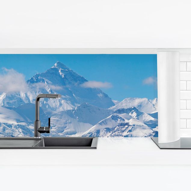 Küchenrückwände selbstklebend Mount Everest