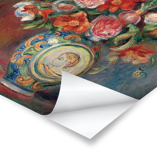 Wandbilder Kunstdruck Auguste Renoir - Blumenvase
