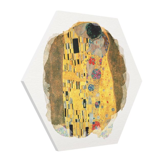 Gustav Klimt Bilder Wasserfarben - Gustav Klimt - Der Kuss