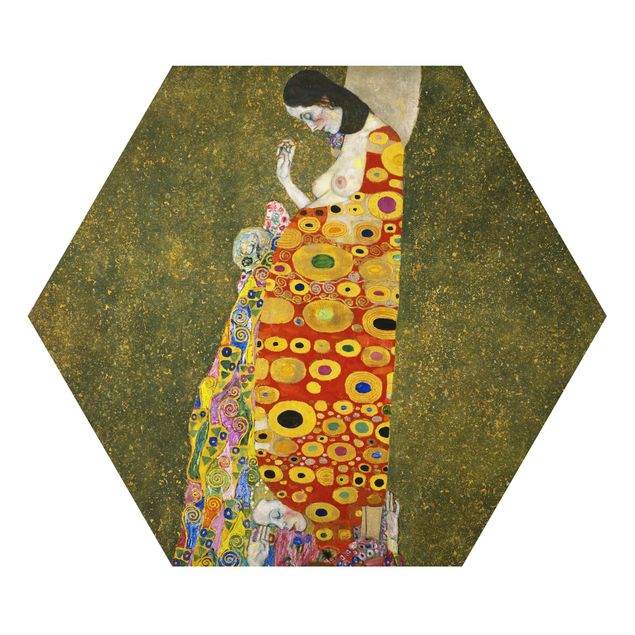 Kunstdrucke Gustav Klimt - Die Hoffnung II