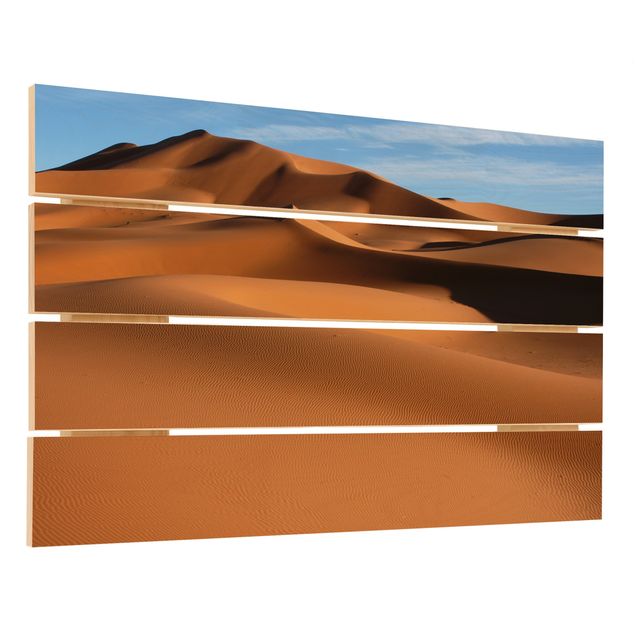 Holzbild - Desert Dunes - Querformat 2:3