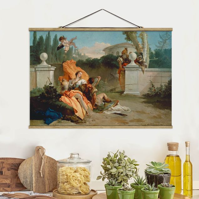 Rokoko Bilder Giovanni Battista Tiepolo - Rinaldo und Armida
