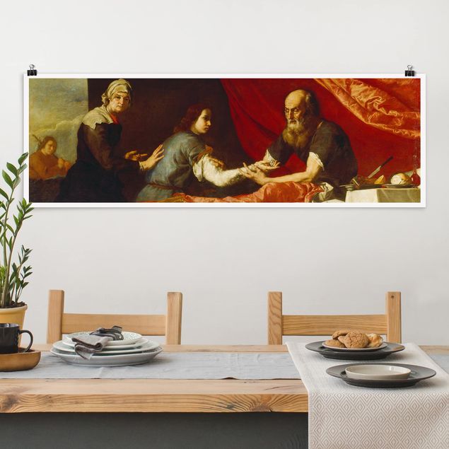 Rokoko Bilder Jusepe de Ribera - Isaac und Jakob