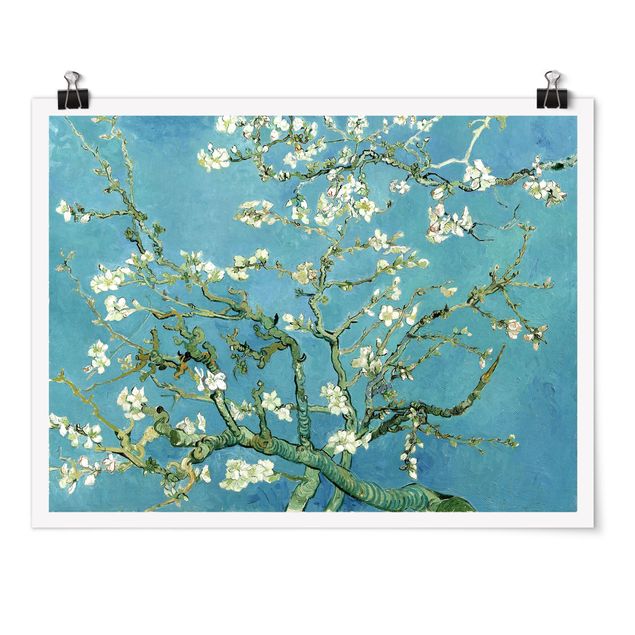 Kunstdrucke Poster Vincent van Gogh - Mandelblüte