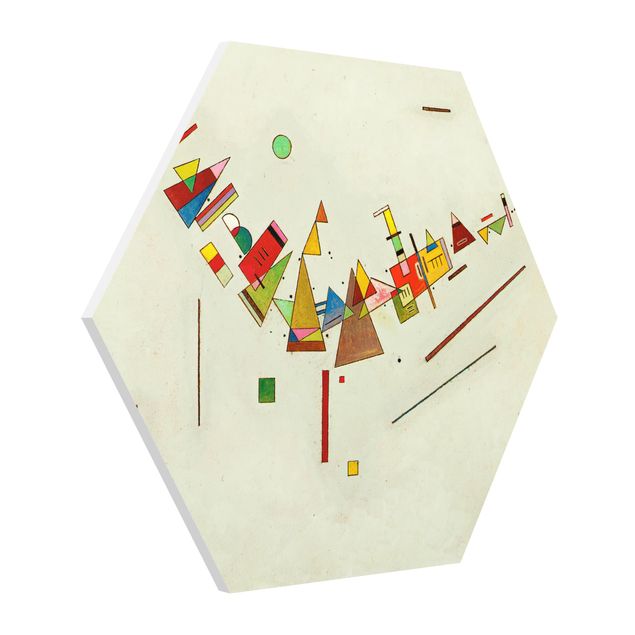 Foto auf Hartschaumplatte Wassily Kandinsky - Winkelschwung