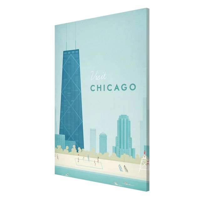 Schöne Wandbilder Reiseposter - Chicago