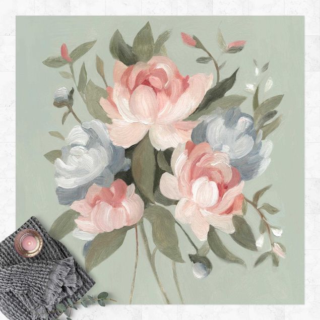 Outdoor Teppich Bouquet in Pastell I