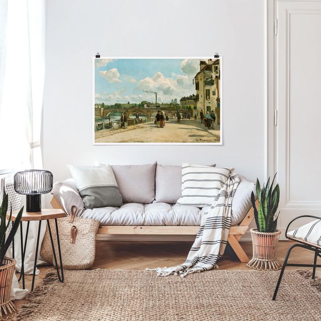 Bilder Romantik Camille Pissarro - Ansicht von Pontoise