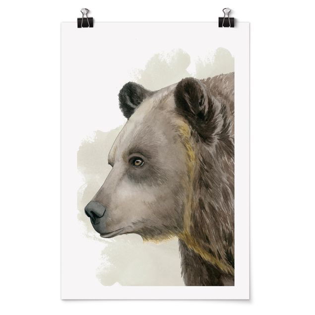 Tiere Poster Waldfreunde - Bär