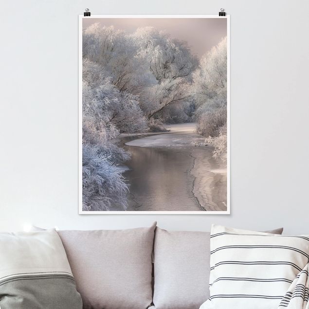 Poster Natur Winter Song
