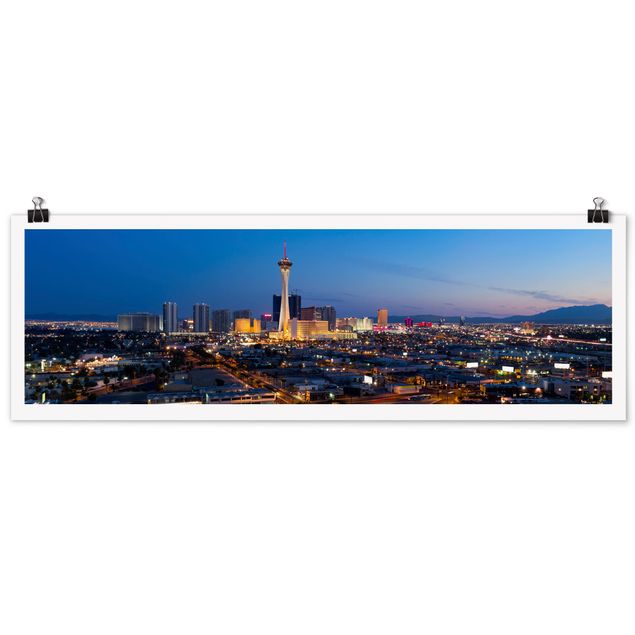 Poster - Viva Las Vegas - Panorama Querformat
