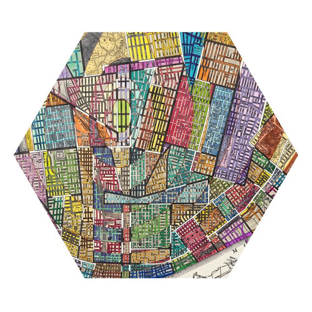 Hexagon Bild Forex - Moderne Karte von St. Louis