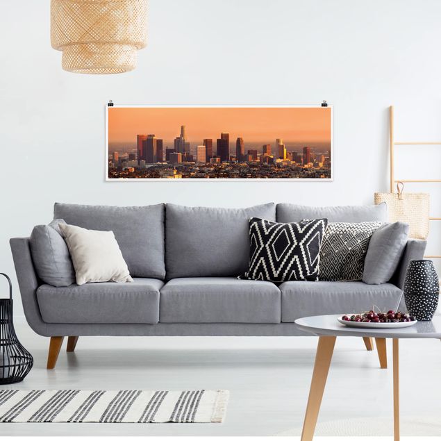 Schöne Wandbilder Skyline of Los Angeles