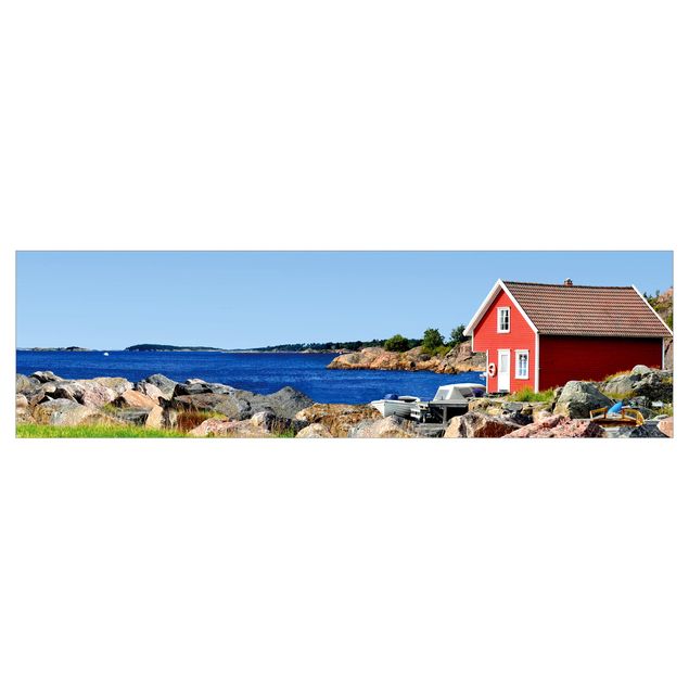 Klebe Dekorfolie Urlaub in Norwegen