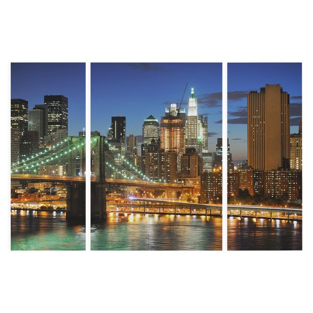 Bilder auf Leinwand Manhattan Panorama