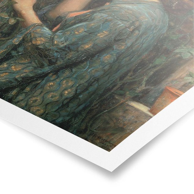 Kunstkopie John William Waterhouse - Die Seele der Rose