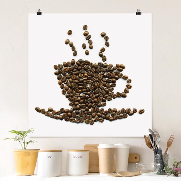 Poster kaufen Coffee Beans Cup