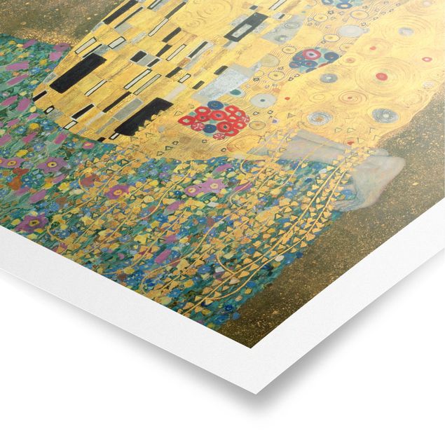 Poster Gustav Klimt - Der Kuß