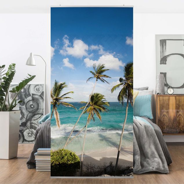 Vorhang Raumteiler Beach of Barbados