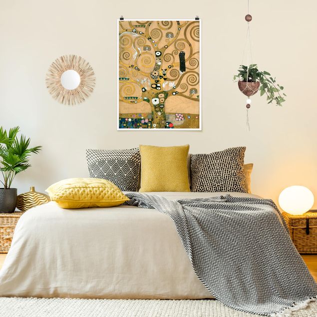 Natur Poster Gustav Klimt - Der Lebensbaum