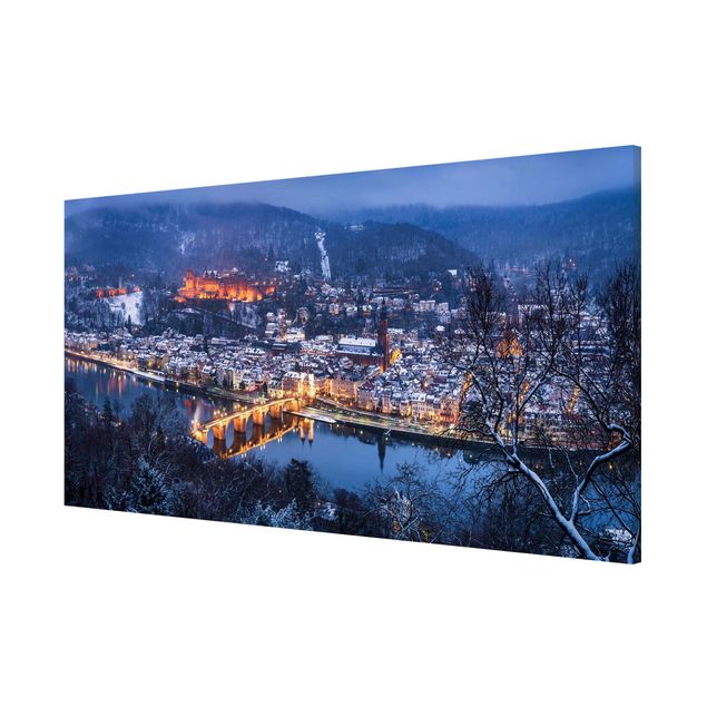 Wandbilder Winterliches Heidelberg