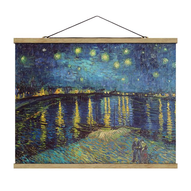 Vincent van Gogh Bilder Vincent van Gogh - Sternennacht über der Rhône