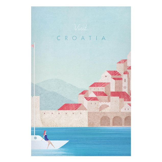 Schöne Wandbilder Reiseposter - Croatia