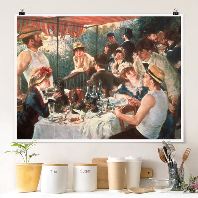Bilder Impressionismus Auguste Renoir - Das Frühstück der Ruderer