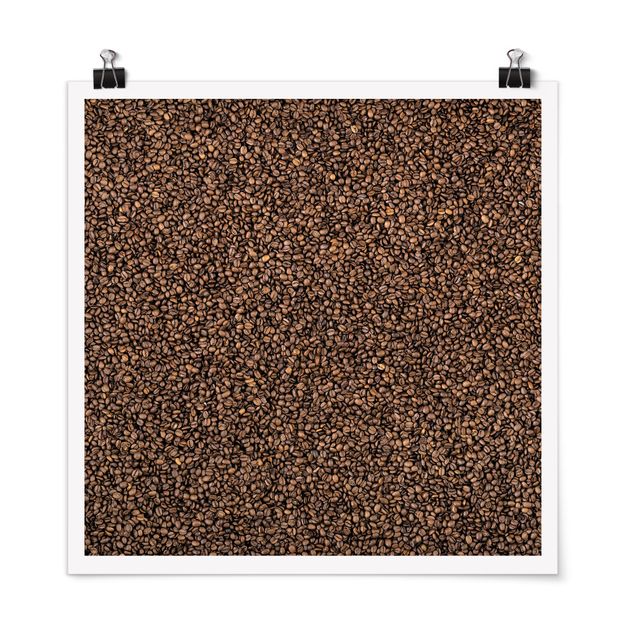 Poster - Sea of Coffee - Quadrat 1:1