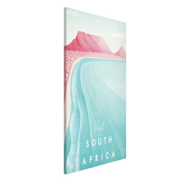 Magnettafel Strand Reiseposter - Südafrika