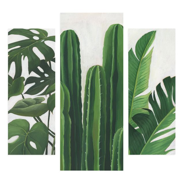 Wandbilder Lieblingspflanzen Tropical Set III