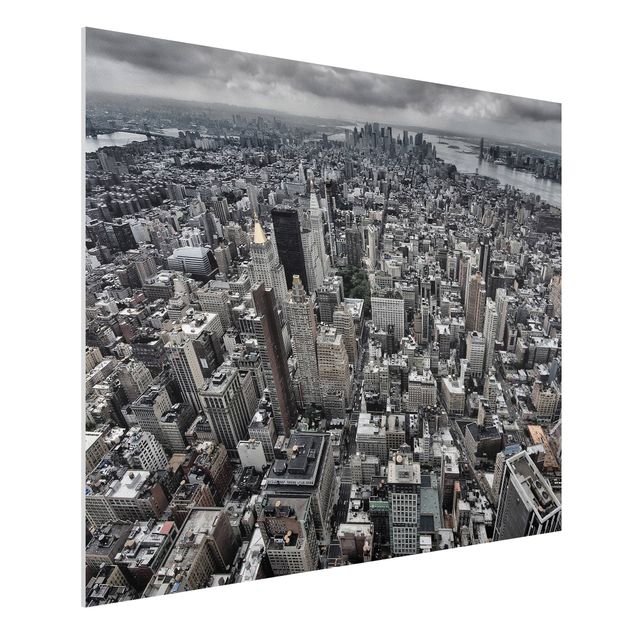 Bilder auf Hartschaumplatte Blick über Manhattan