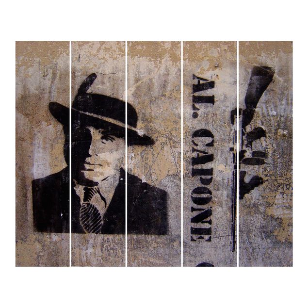 Schiebegardinen Set 6-teilig Al Capone